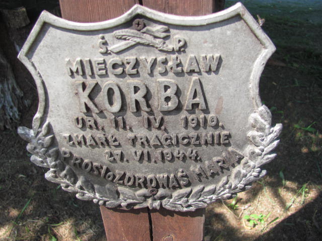 Mieczysław Korba 1910 Przecław - Grobonet - Wyszukiwarka osób pochowanych