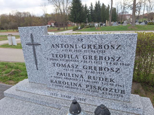 Paulina Rudek 1881 Przecław - Grobonet - Wyszukiwarka osób pochowanych