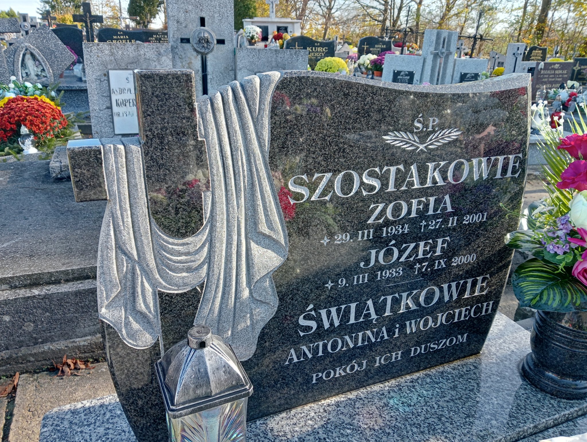 Zofia Szostak 1934 Przecław - Grobonet - Wyszukiwarka osób pochowanych