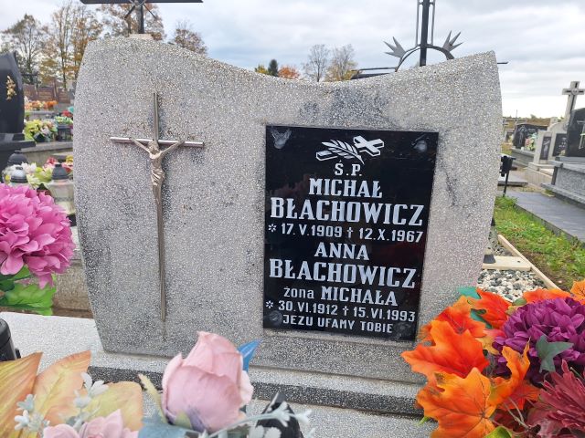 Anna Błachowicz 1912 Przecław - Grobonet - Wyszukiwarka osób pochowanych