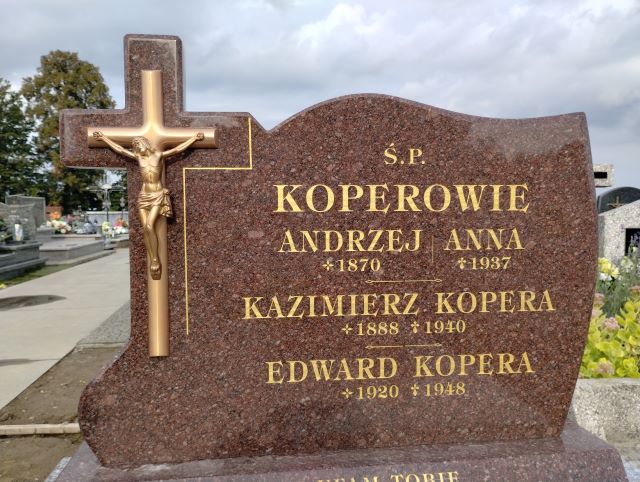 Andrzej Kopera 1869 Przecław - Grobonet - Wyszukiwarka osób pochowanych