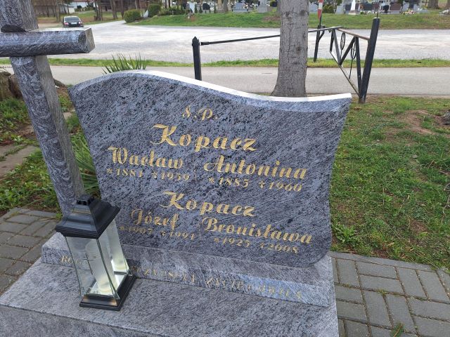 Józef Kopacz 1907 Przecław - Grobonet - Wyszukiwarka osób pochowanych