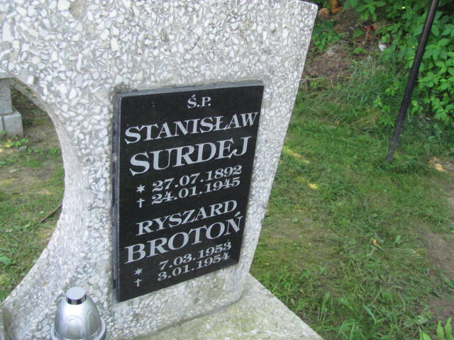Stanisław Surdej 1892 Przecław - Grobonet - Wyszukiwarka osób pochowanych
