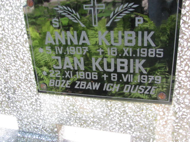 Anna Kubik 1907 Przecław - Grobonet - Wyszukiwarka osób pochowanych