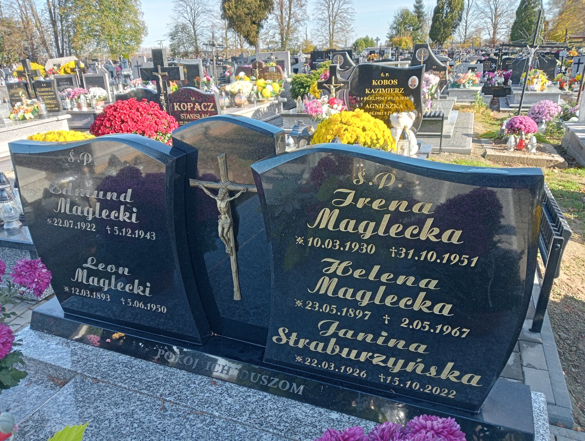 Helena Maglecka 1897 Przecław - Grobonet - Wyszukiwarka osób pochowanych