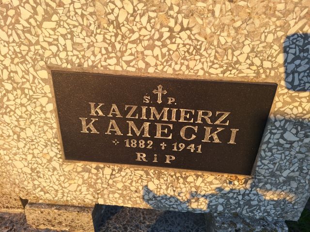 Kazimierz Kamecki 1881 Przecław - Grobonet - Wyszukiwarka osób pochowanych