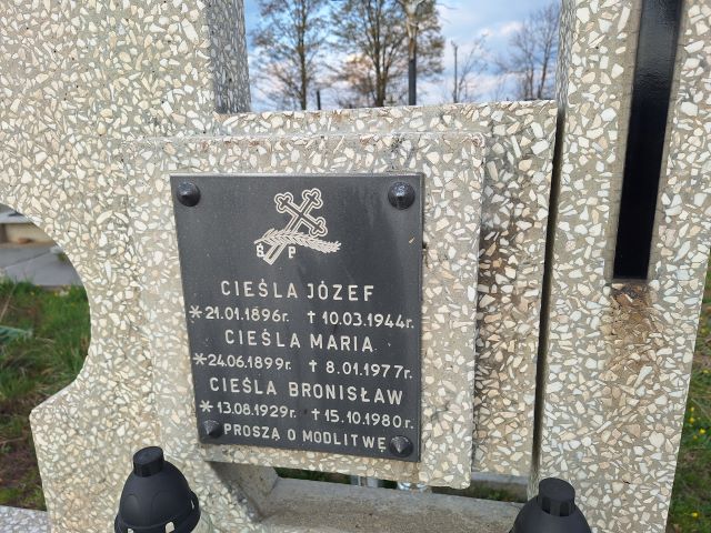 Bronisław Cieśla 1929 Przecław - Grobonet - Wyszukiwarka osób pochowanych
