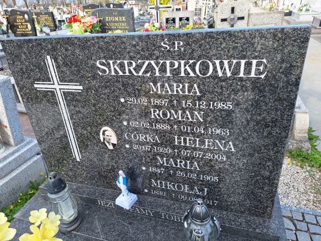 Roman Skrzypek 1888 Przecław - Grobonet - Wyszukiwarka osób pochowanych