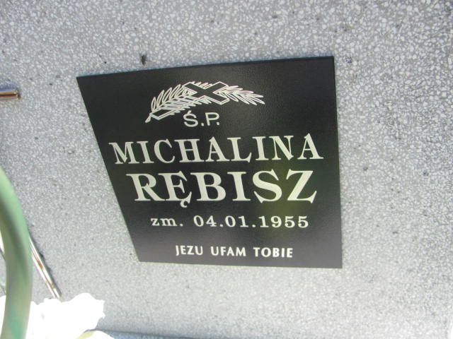 Michalina Rębisz 1919 Przecław - Grobonet - Wyszukiwarka osób pochowanych