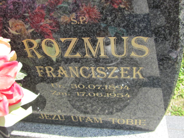 Franciszek Rozmus 1894 Przecław - Grobonet - Wyszukiwarka osób pochowanych