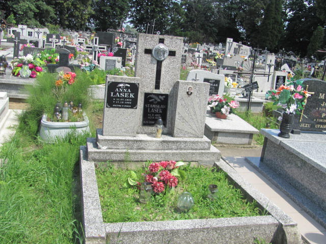 Grób Stanisław Lasek