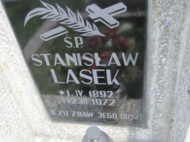 Stanisław Lasek 1892 Przecław - Grobonet - Wyszukiwarka osób pochowanych