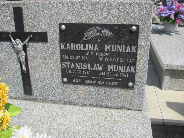 Stanisław Muniak 1941 Przecław - Grobonet - Wyszukiwarka osób pochowanych