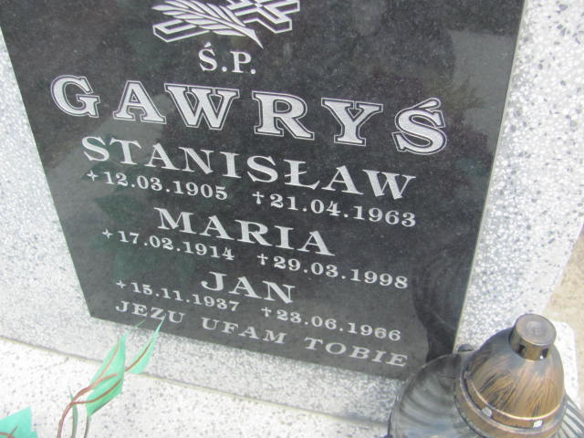 Stanisław Gawryś 1905 Przecław - Grobonet - Wyszukiwarka osób pochowanych