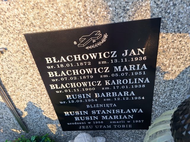 Karolina Błachowicz 1900 Przecław - Grobonet - Wyszukiwarka osób pochowanych