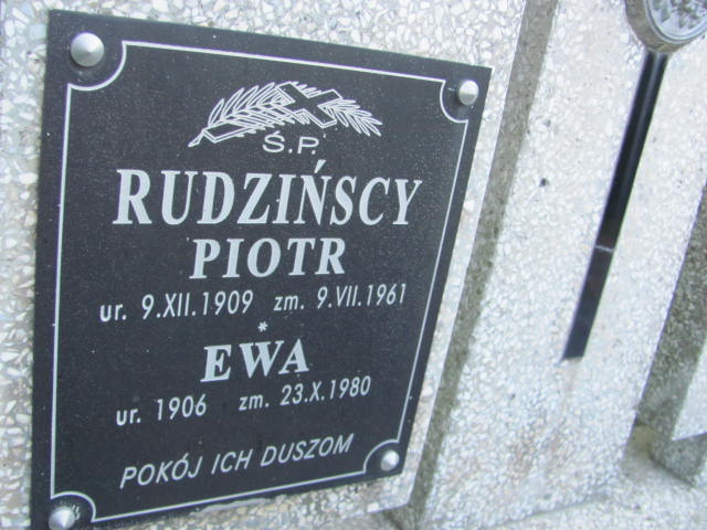 Piotr Rudziński 1909 Przecław - Grobonet - Wyszukiwarka osób pochowanych