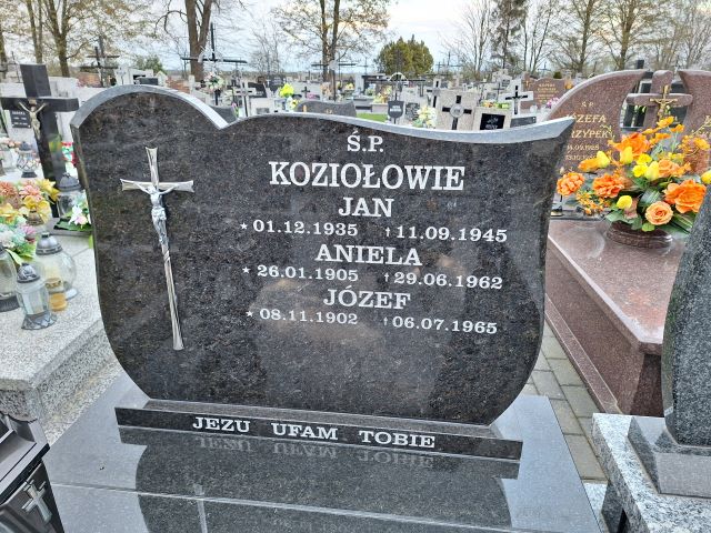 Aniela Kozioł 1905 Przecław - Grobonet - Wyszukiwarka osób pochowanych