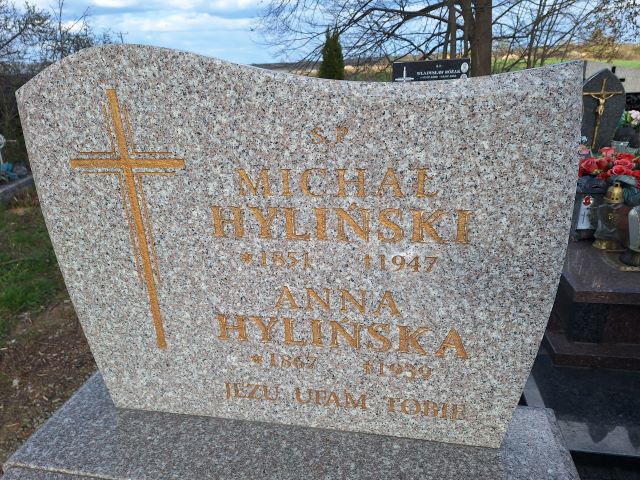 Anna Hylińska 1866 Przecław - Grobonet - Wyszukiwarka osób pochowanych