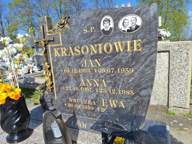 Jan Krasoń 1903 Przecław - Grobonet - Wyszukiwarka osób pochowanych