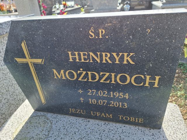 Henryk Moździoch 1954 Przecław - Grobonet - Wyszukiwarka osób pochowanych