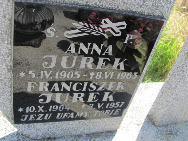 Anna Jurek 1905 Przecław - Grobonet - Wyszukiwarka osób pochowanych