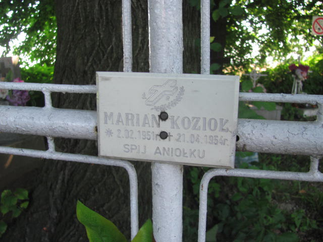 Marian  Stefan Kozioł 1951 Przecław - Grobonet - Wyszukiwarka osób pochowanych