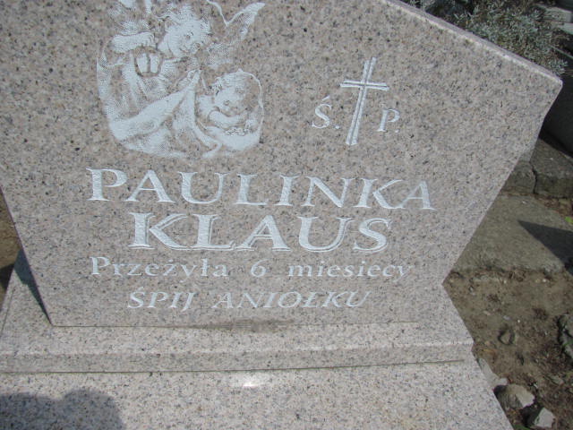 Paulina Klaus 1992 Przecław - Grobonet - Wyszukiwarka osób pochowanych