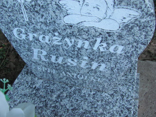 Grażyna Rusin 1955 Przecław - Grobonet - Wyszukiwarka osób pochowanych