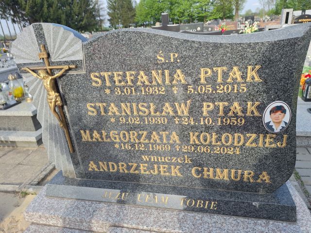 Małgorzata Kołodziej 1969 Przecław - Grobonet - Wyszukiwarka osób pochowanych