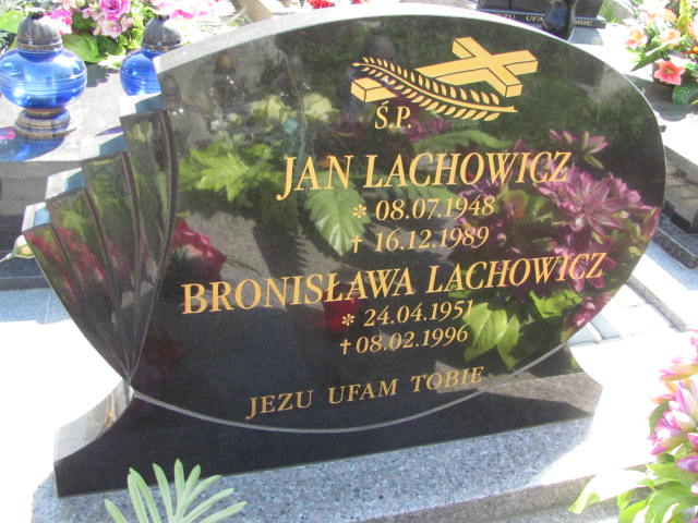 Jan Piotr Lachowicz 1948 Przecław - Grobonet - Wyszukiwarka osób pochowanych