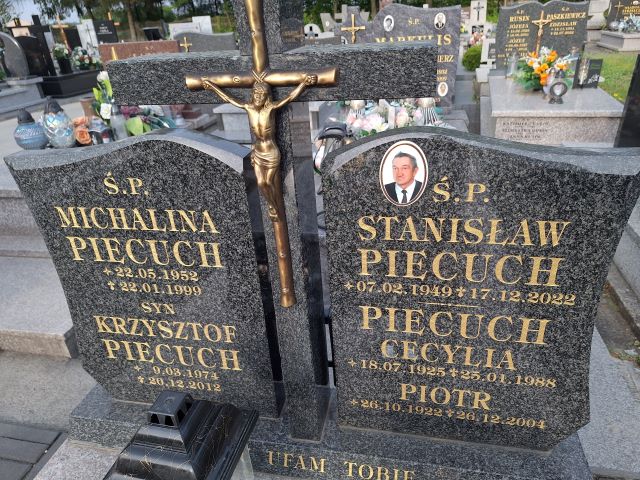 Grób Michalina Piecuch