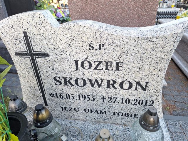 Józef Skowron 1955 Przecław - Grobonet - Wyszukiwarka osób pochowanych