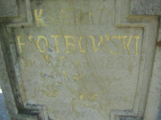 Erazm Piotrowski 1811 Przecław - Grobonet - Wyszukiwarka osób pochowanych
