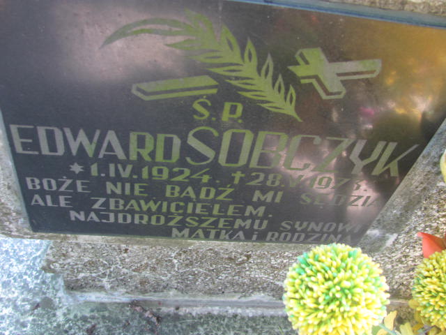 Grób Edward Sobczyk