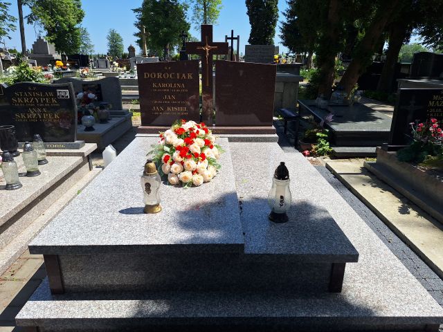 Grób Jan Kisiel