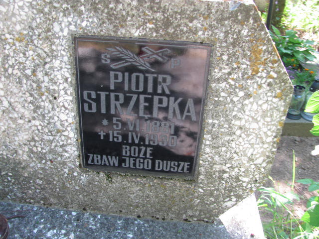 Piotr Strzępka 1881 Przecław - Grobonet - Wyszukiwarka osób pochowanych