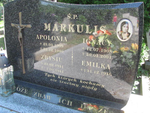 Zbigniew Markulis 1941 Przecław - Grobonet - Wyszukiwarka osób pochowanych